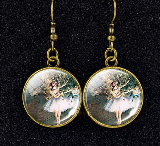 The Degas Ballerina Drop Earrings