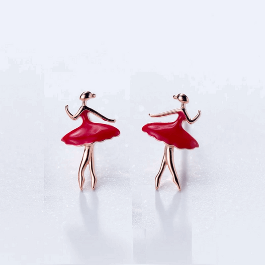 Les boucles d'oreilles Analia Ballerina - Bijoux exclusifs - Panache Ballet Boutique