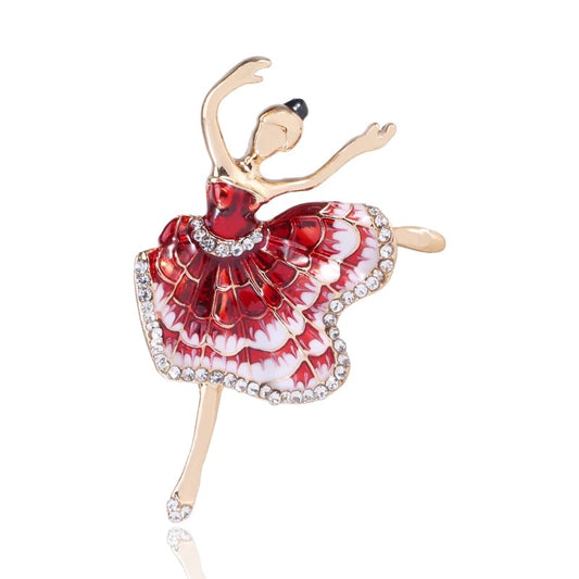 The Coralie Ballerina Brooch Pin