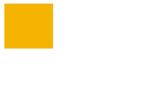 مربع أصفر يظهر لون ثوب الباليه ذو الأكمام القصيرة والرقبة العميقة