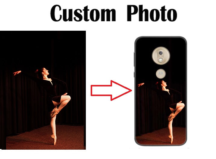 Coque iPhone souple personnalisée - Couverture photo personnalisée - Panache Ballet Boutique