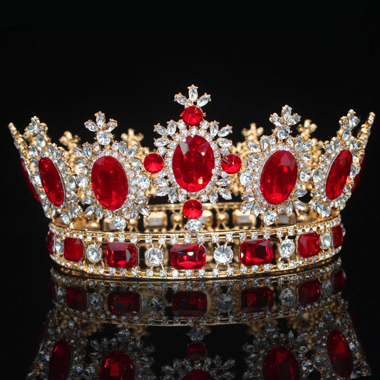 front of faux ruby crown. YAGP queen of hearts