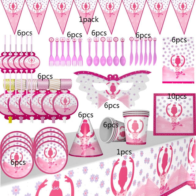 Ballerina-Party-Set