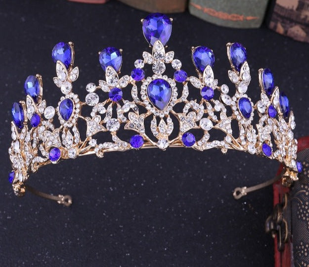 sapphire blue tiara. YAGP