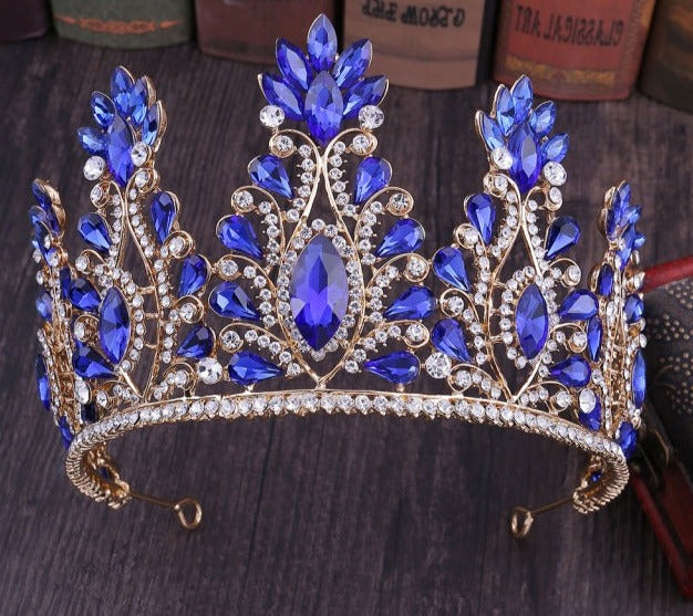sapphire blue tiara. YAGP