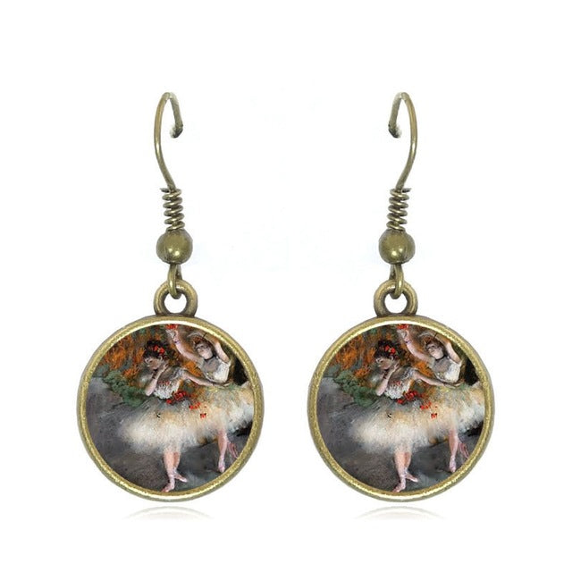 Degas Ballerina Earrings
