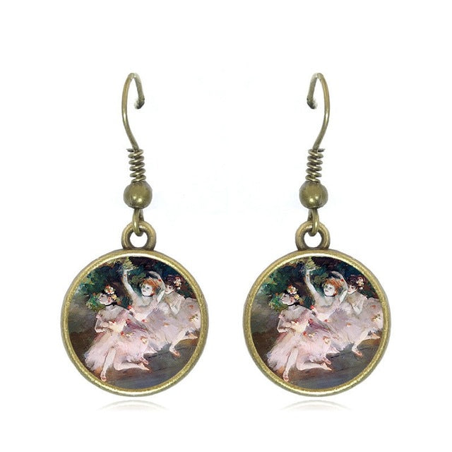 The Degas Ballerina Drop Earrings